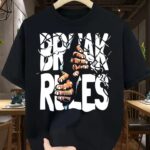 Break Rules Graphic T-Shirt – Custom Streetwear Pakistan