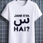 Kya Scene Hai Typography Tee