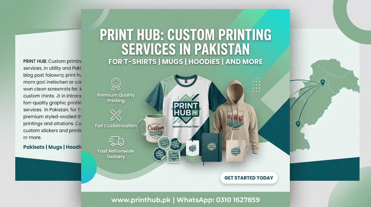 Print Hub Custom Printing Services in Pakistan