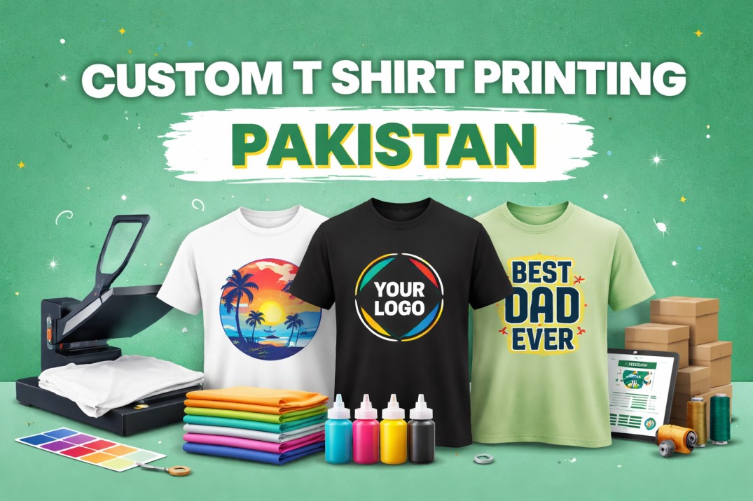 Custom T Shirt Printing Pakistan | Complete Guide & Ideas