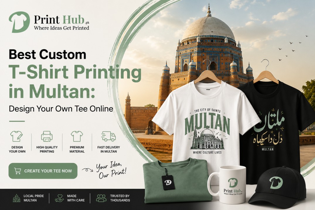 T-shirt printing in multan