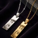 Custom Engraved Eye Necklace
