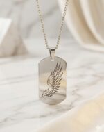 Customized Print Tag Necklace