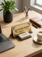 Custom Engraved Table Ply Stand - Image 2