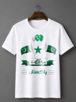 Pakistan 14 August Celebration Printed Shirt