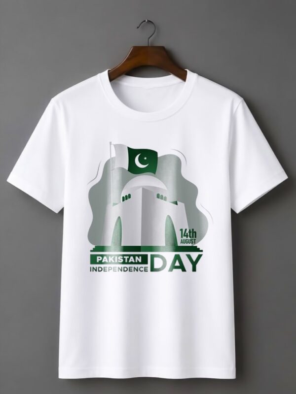 Pakistan 14 August Celebration Printed Shirt for Men, Women & Kids