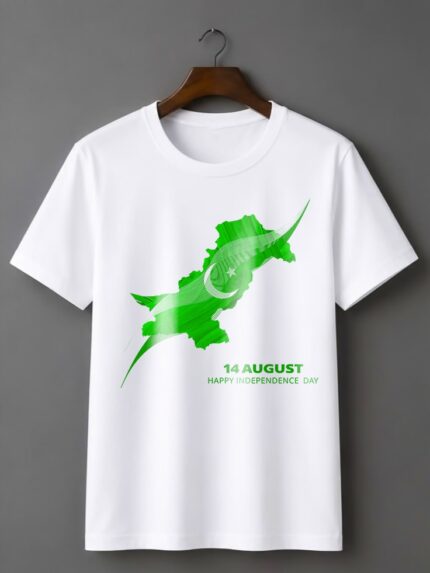 Pakistan 14 August Celebration Printed Shirt