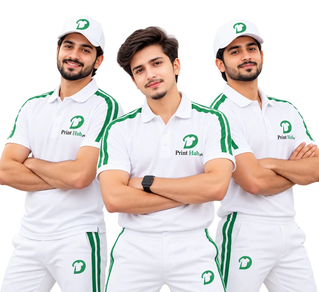 The Print Hub team in Multan, Pakistan